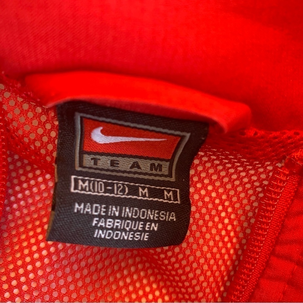 Nike jacket youth size MED red and white - Picture 10 of 13